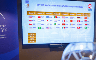 Draw provides high-profile clashes for the 2025 IHF Men’s Junior World Championship
